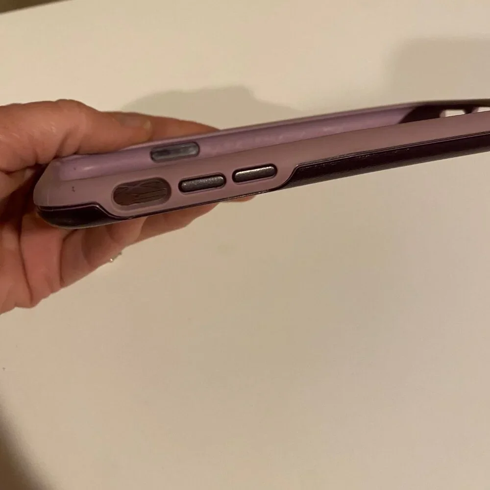 OtterBox‎ Symmetry iPhone XS Max Case Purple Tonic Violet Geometric